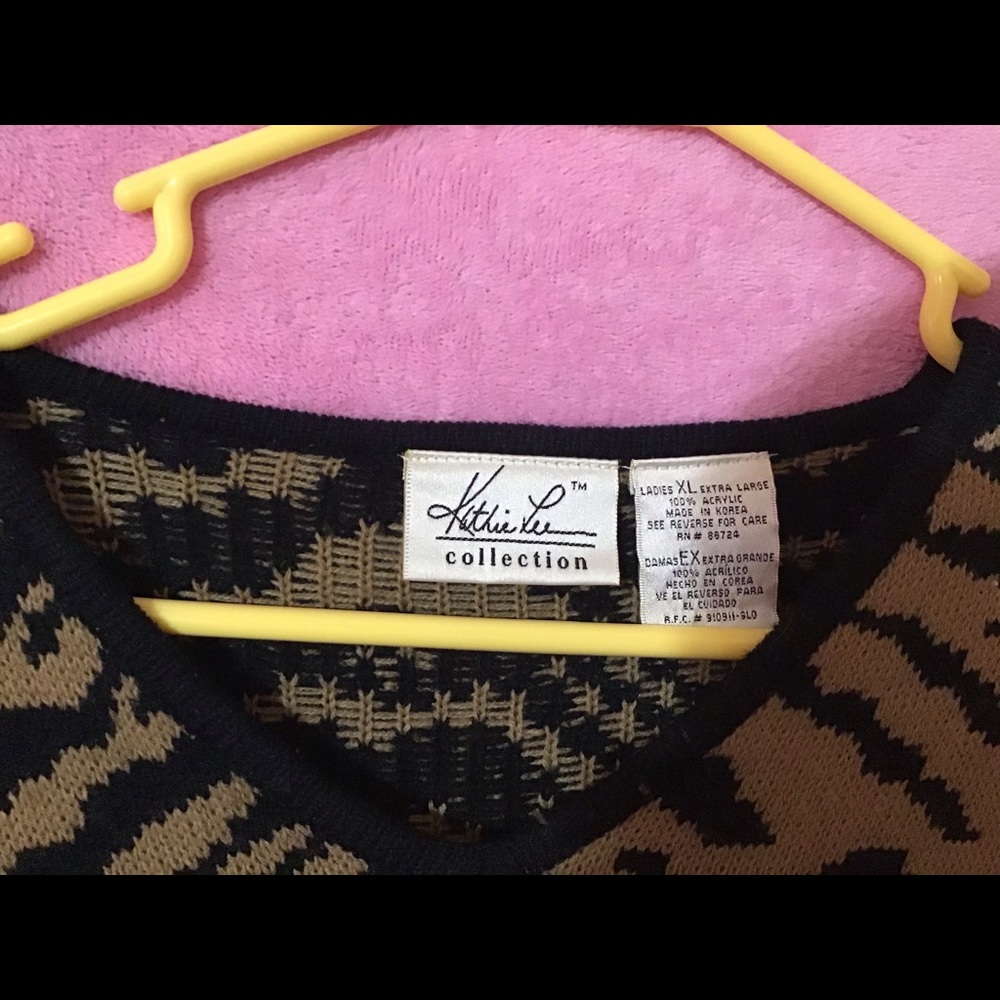 This is a heavy sweater. In great condition
